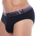Emporio Armani Superfine Cotton Briefs - Navy