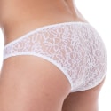 Joe Snyder Slip Bikini Bulge Dentelle Blanc 