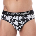 Emporio Armani Slip Bold All Over Lettering Coton Noir