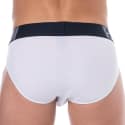 Emporio Armani Slip Megalogo Coton  Blanc