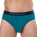 Emporio Armani Slip Pure Cotton Bleu Paon