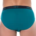 Emporio Armani Slip Pure Cotton Bleu Paon