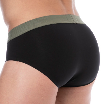 Slip Basic Microfiber Noir Emporio Armani