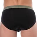 Emporio Armani Basic Microfiber Briefs - Black
