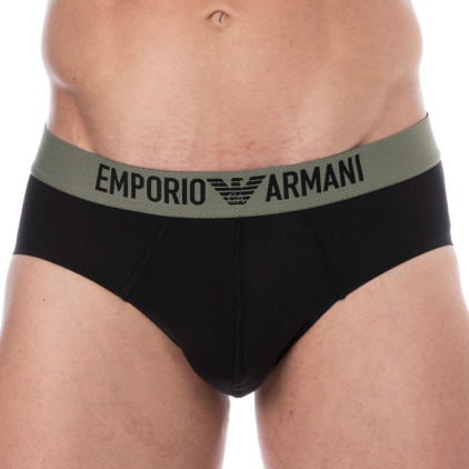 Slip Basic Microfiber Noir Emporio Armani