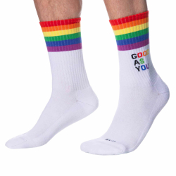 Chaussettes Sport Good As You V1 Blanches SKU