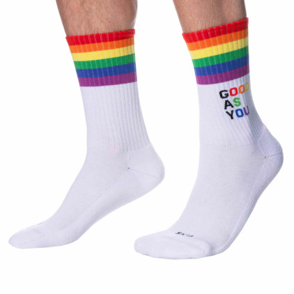 Chaussettes Sport Good As You V1 Blanches SKU