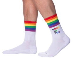 Chaussettes Sport Good As You V1 Blanches SKU