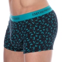 Emporio Armani Boxer Pure Cotton Marine - Logo