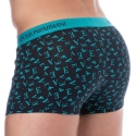Emporio Armani Boxer Pure Cotton Marine - Logo