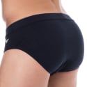Emporio Armani Eagle Rib Briefs - Navy