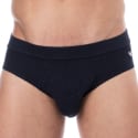 Emporio Armani Eagle Rib Briefs - Navy