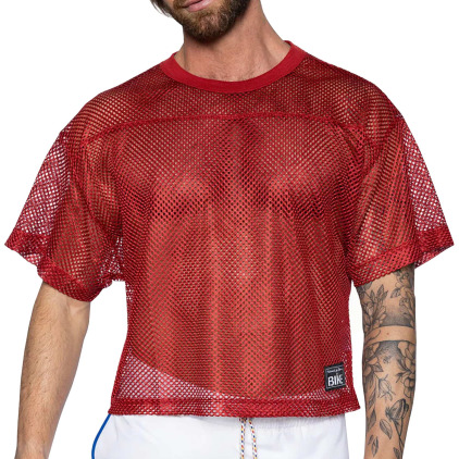 T-Shirt Crop Practice Rouge Bike