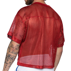 Bike Practice Crop Top - Red