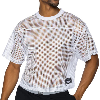 T-Shirt Crop Practice Blanc Bike