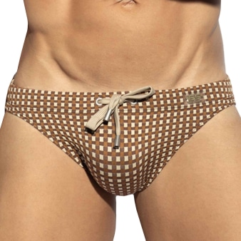 Slip de Bain Orak Marron ES Collection