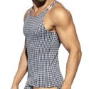 ES Collection Vichy Tank Top - Navy