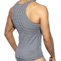 ES Collection Vichy Tank Top - Navy