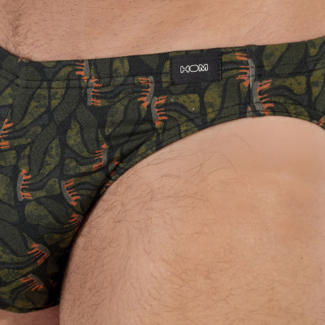 HOM Vizavonna Comfort Micro Briefs - Khaki