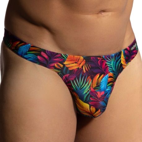 Olaf Benz Blue 2450 Swim Thong - Multicolor