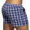 Addicted Short de Bain Flashy Squares Violet
