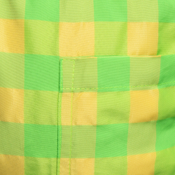Short de Bain Flashy Squares Jaune
