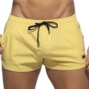 Addicted Short de Bain Rocky Jeans Jaune
