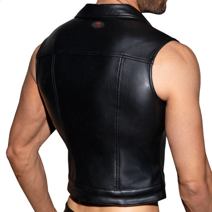 Veste Fetish Rub Noire AD Fetish
