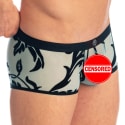 L'Homme invisible Velours Mystique Hipster Push Up Trunks - Turquoise