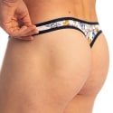 L'Homme invisible Cross String Bikini Sevres Blanc