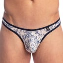 L'Homme invisible Cross String Bikini Siam Jouy