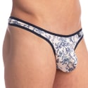 L'Homme invisible Cross String Bikini Siam Jouy