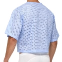 Modus Vivendi Poplin Crop T-Shirt - Light Blue