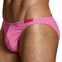 Modus Vivendi Slip Low Cut Pied de Coq Fuchsia