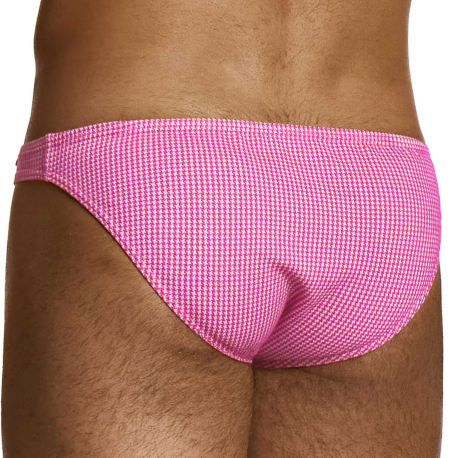 Modus Vivendi Pied de Coq Low Cut Briefs - Fuchsia