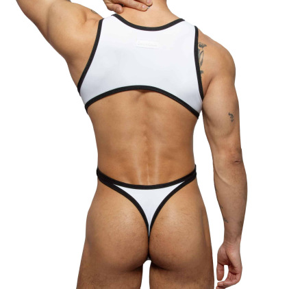 Body String Clip Vulcano Blanc Omohonia