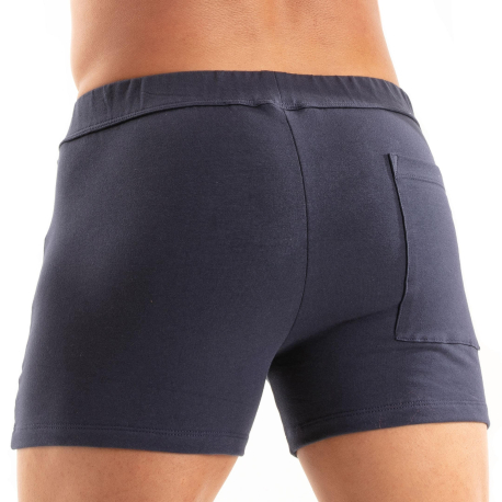 TOF Paris Paris Zipped Shorts - Navy