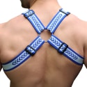 Breedwell Groove Bulldog Harness - Blue