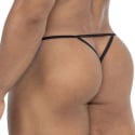 CandyMan Mesh G-String - Burgundy