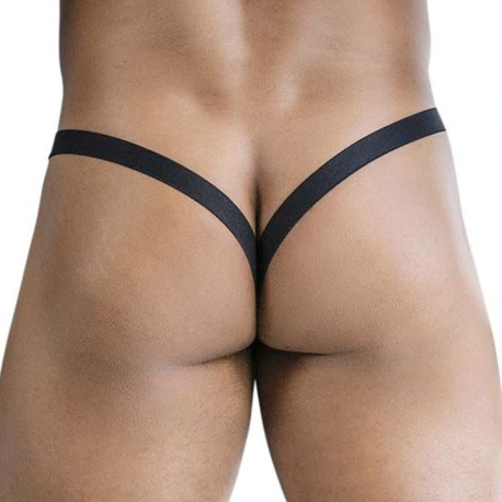 CandyMan Mesh Thong - Black