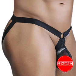 Jock Strap Maille Noir CandyMan