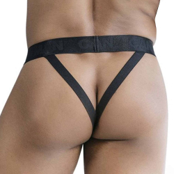 CandyMan Mesh String Jock - Black