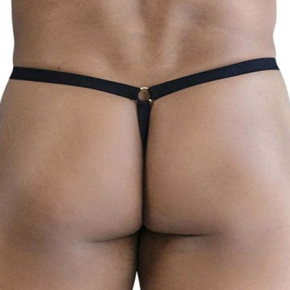 String Nudist Noir CandyMan
