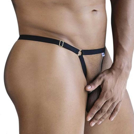 CandyMan Nudist G-String - Black