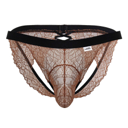 Jock Strap Dentelle Terracotta CandyMan