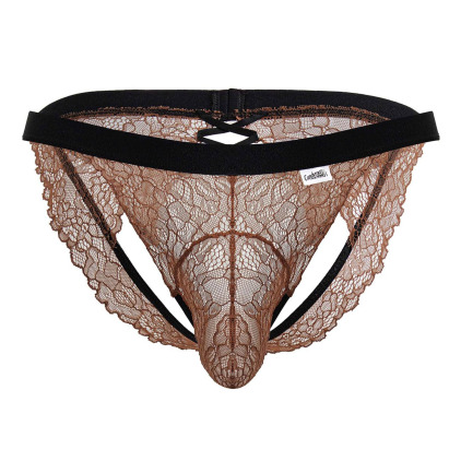 Jock Strap Dentelle Terracotta CandyMan