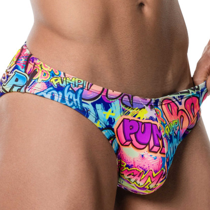 Pump! Drip Water Cheeky Swim Briefs