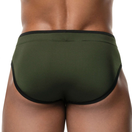 Pump! Tropic Water Briefs - Khaki