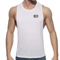 Addicted AD Mesh Low Rider Tank Top - White
