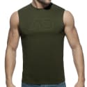 Addicted AD Military Tank Top - Khaki